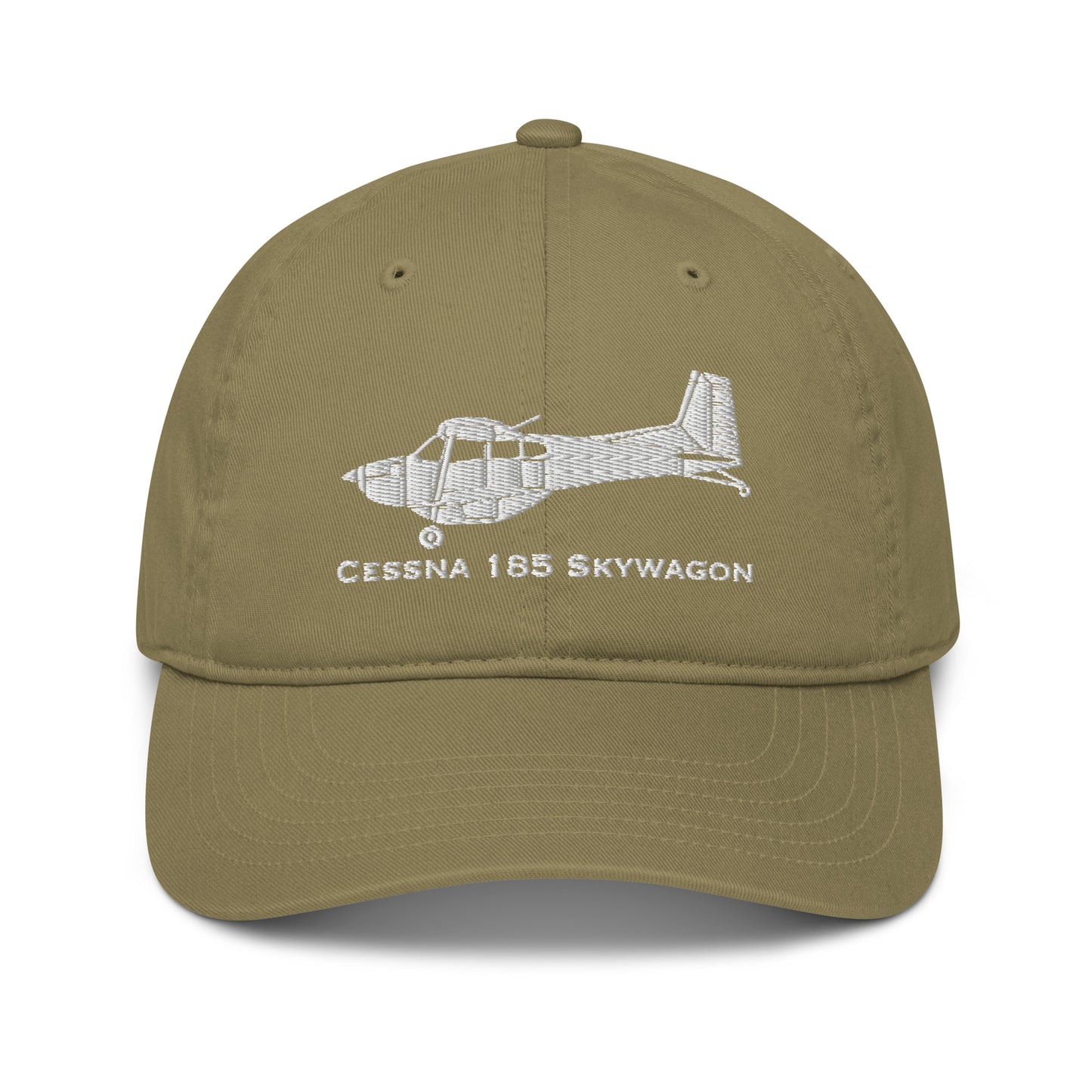 Cessna 185 Skywagon Embroidered Airplane Hat