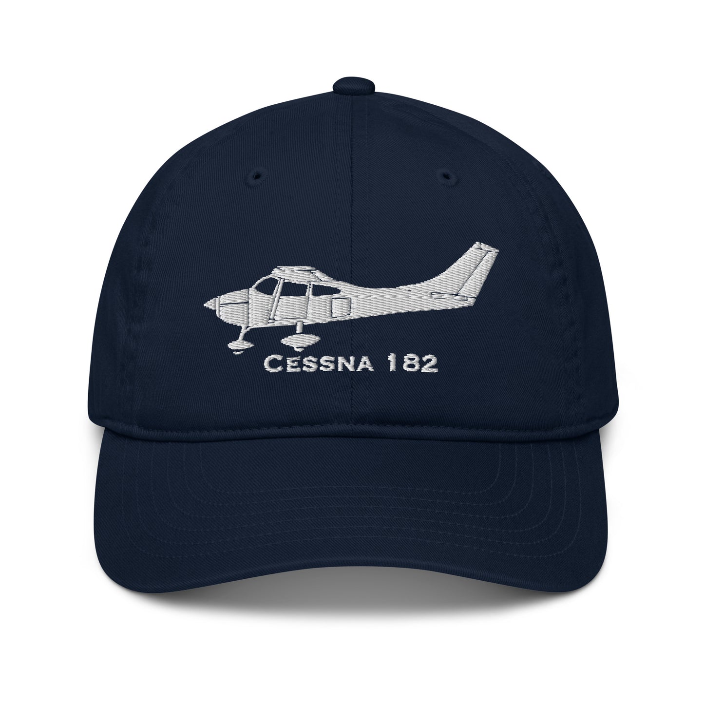 Cessna 182 Embroidered Airplane Hat