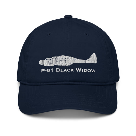 Northrop P-61 Black Widow Custom Embroidered Airplane Hat