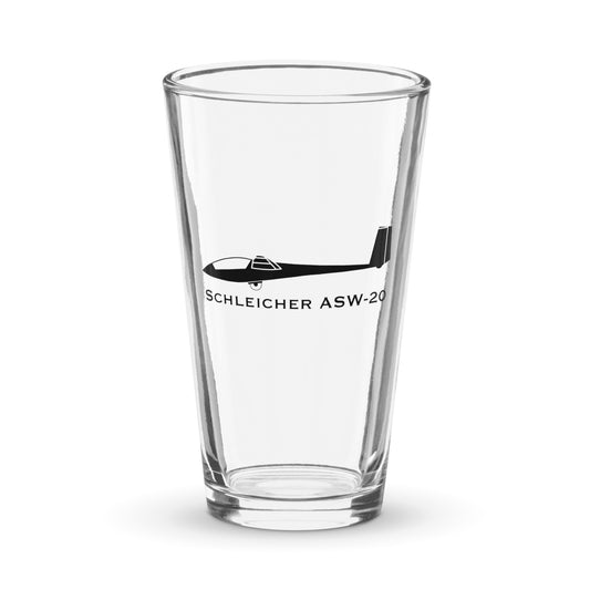 Shaker pint glass