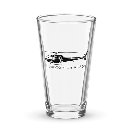 Custom Eurocopter AS350 Pint Glass