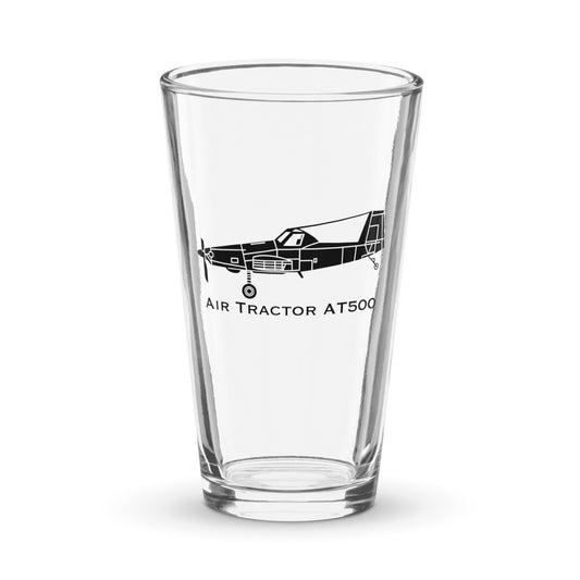 Custom Air Tractor AT-500 Pint Glass