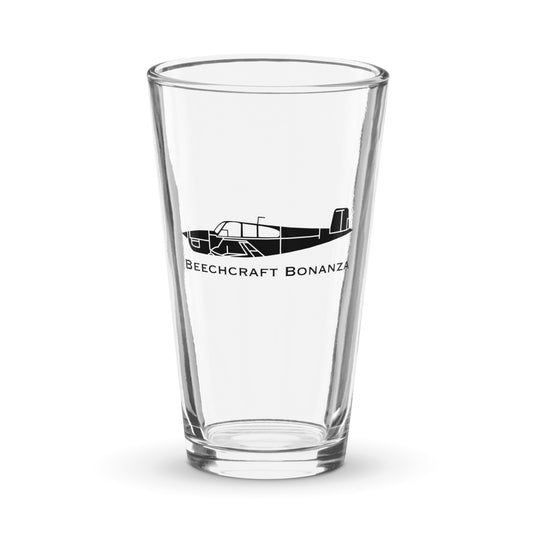 Custom Beechcraft Bonanza BE-35 Pint Glass