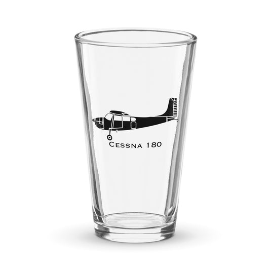 Custom Cessna 180 Pint Glass