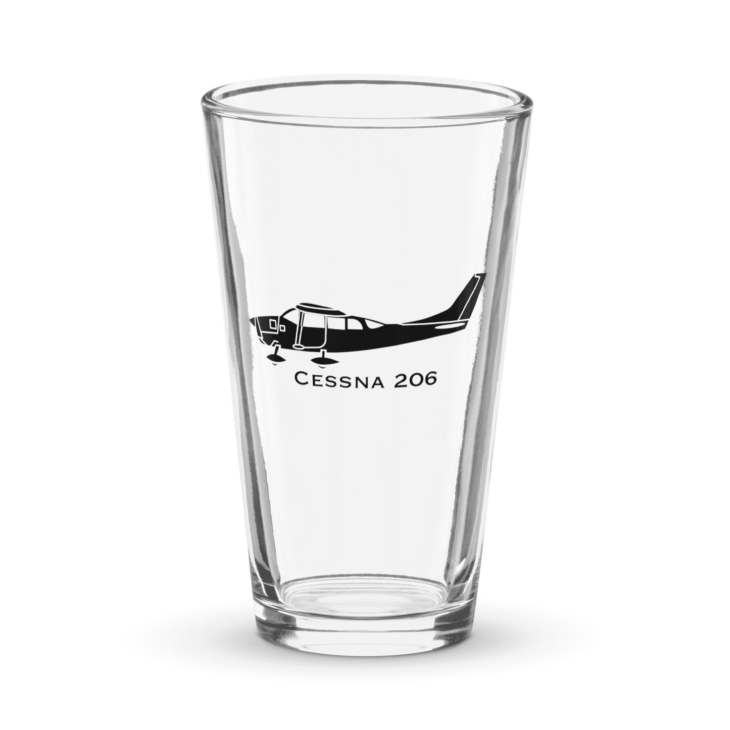 Custom Cessna 206 Pint Glass