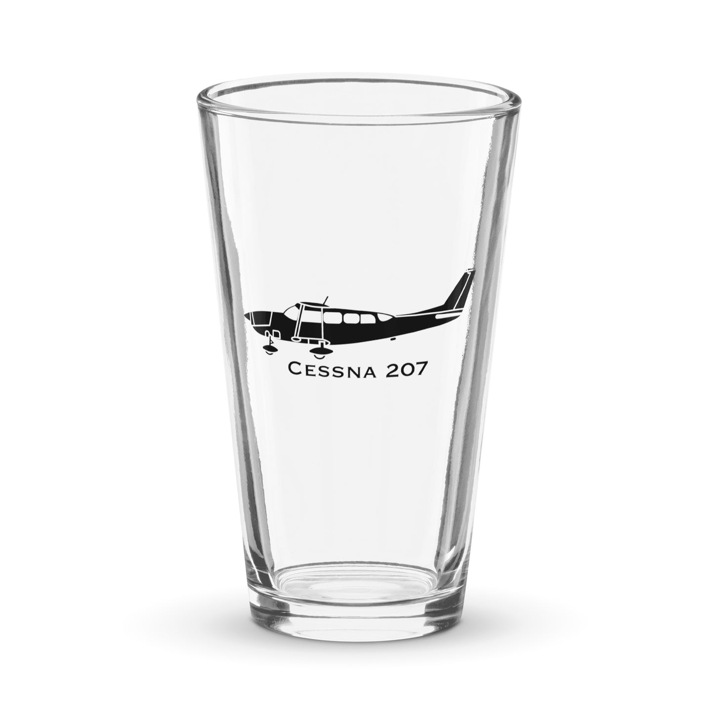 Custom Cessna 207 Pint Glass