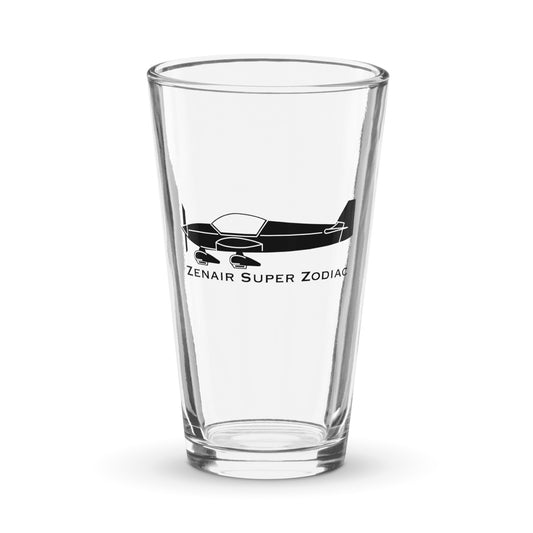 Custom Zenair Super Zodiac Pint Glass