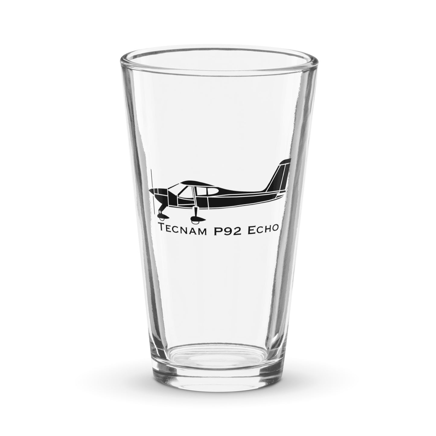 Custom Tecnam P92 Echo Pint Glass