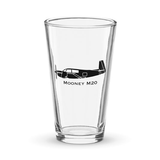 Custom Mooney M20 Pint Glass