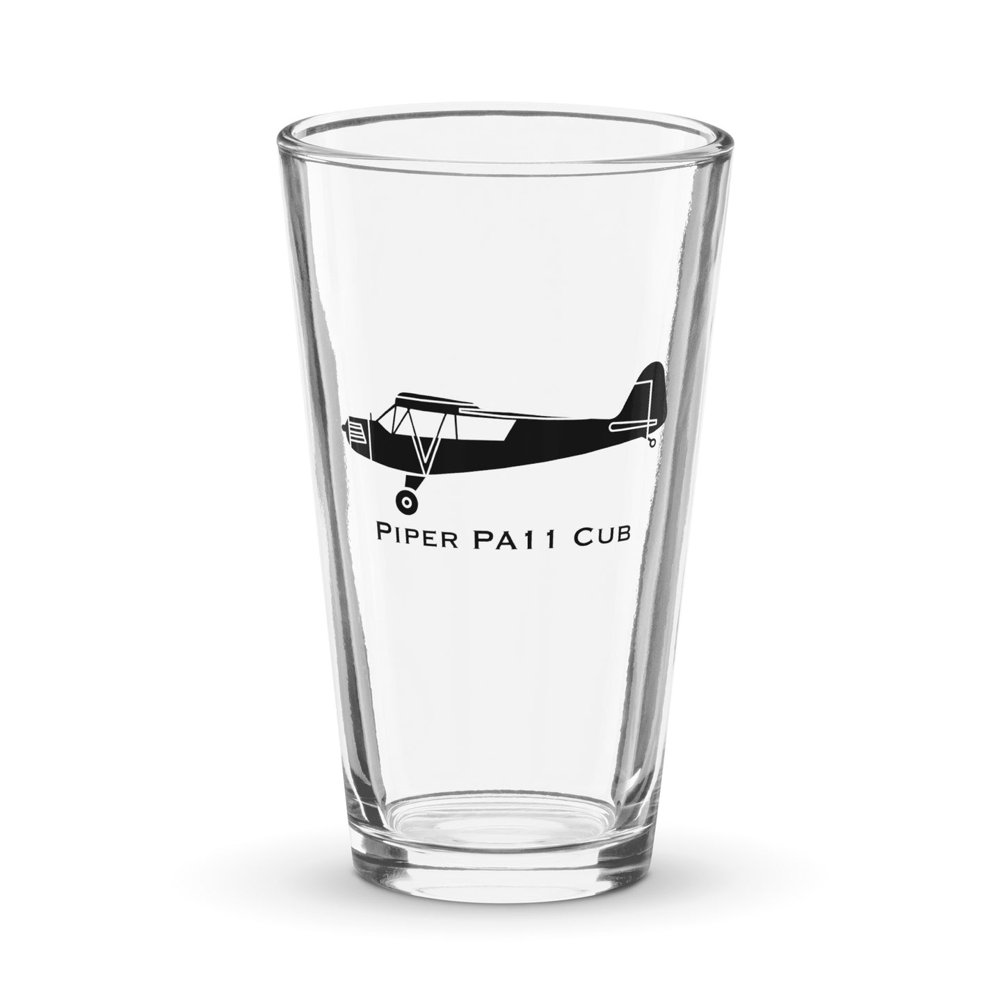 Custom Piper Cub PA-11 Pint Glass