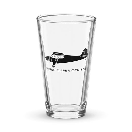 Custom Piper Super Cruiser PA-12 Pint Glass