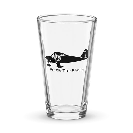 Custom Piper Tri-Pacer PA-22 Pint Glass