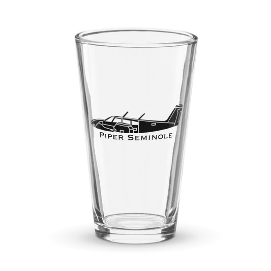 Custom Piper Seminole PA-44 Pint Glass