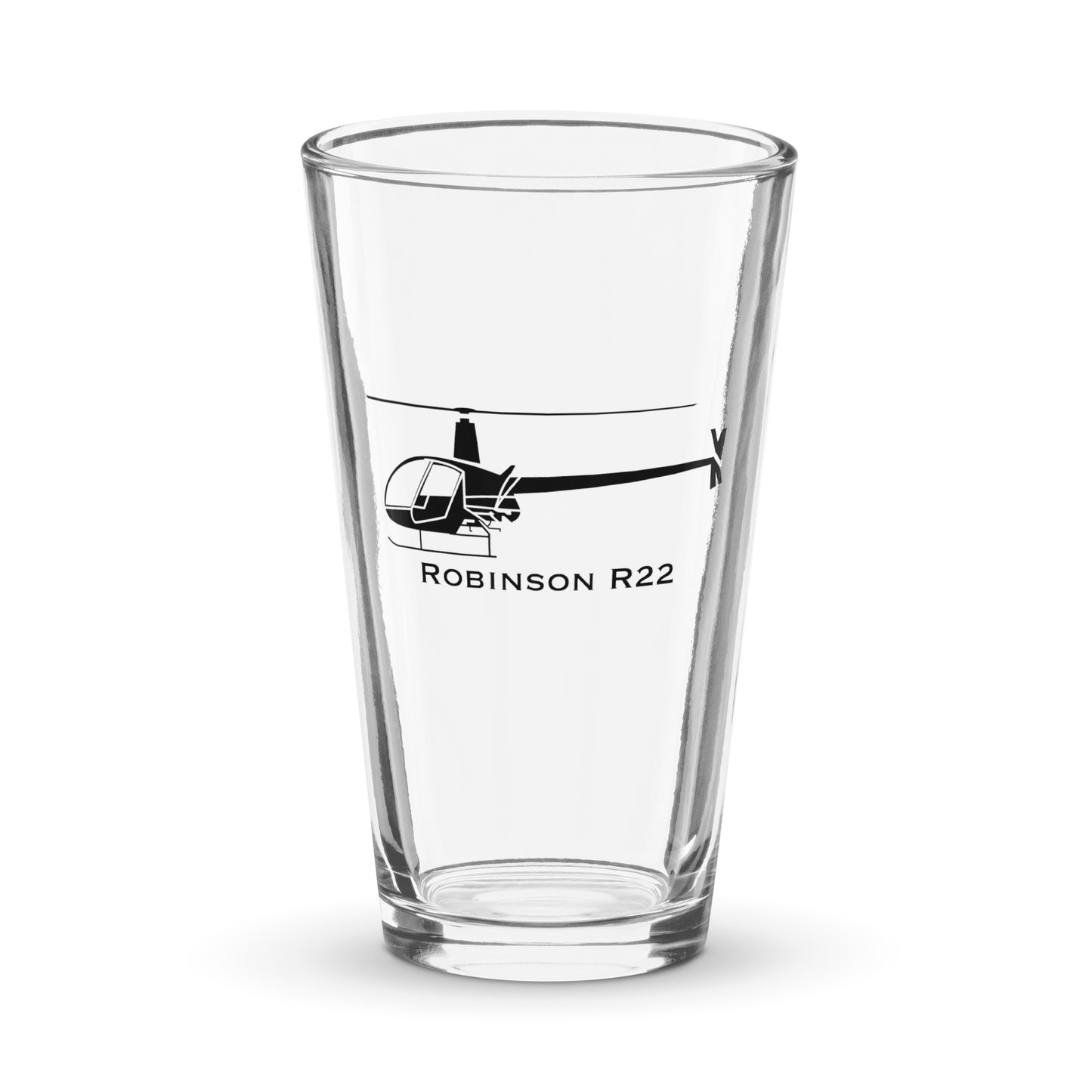 Custom Robinson R22 Pint Glass