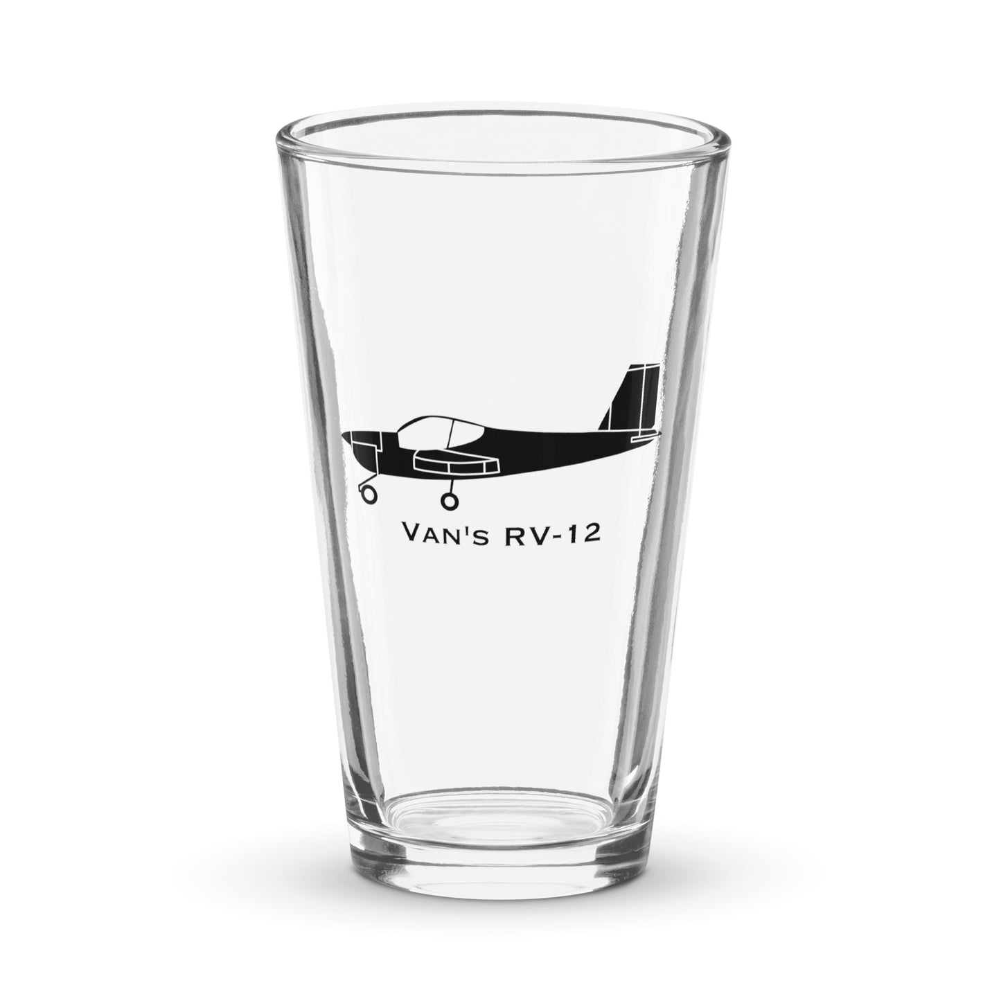 Custom Van's RV12 Pint Glass