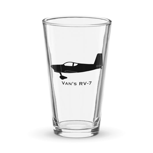 Custom Van's RV7 Pint Glass