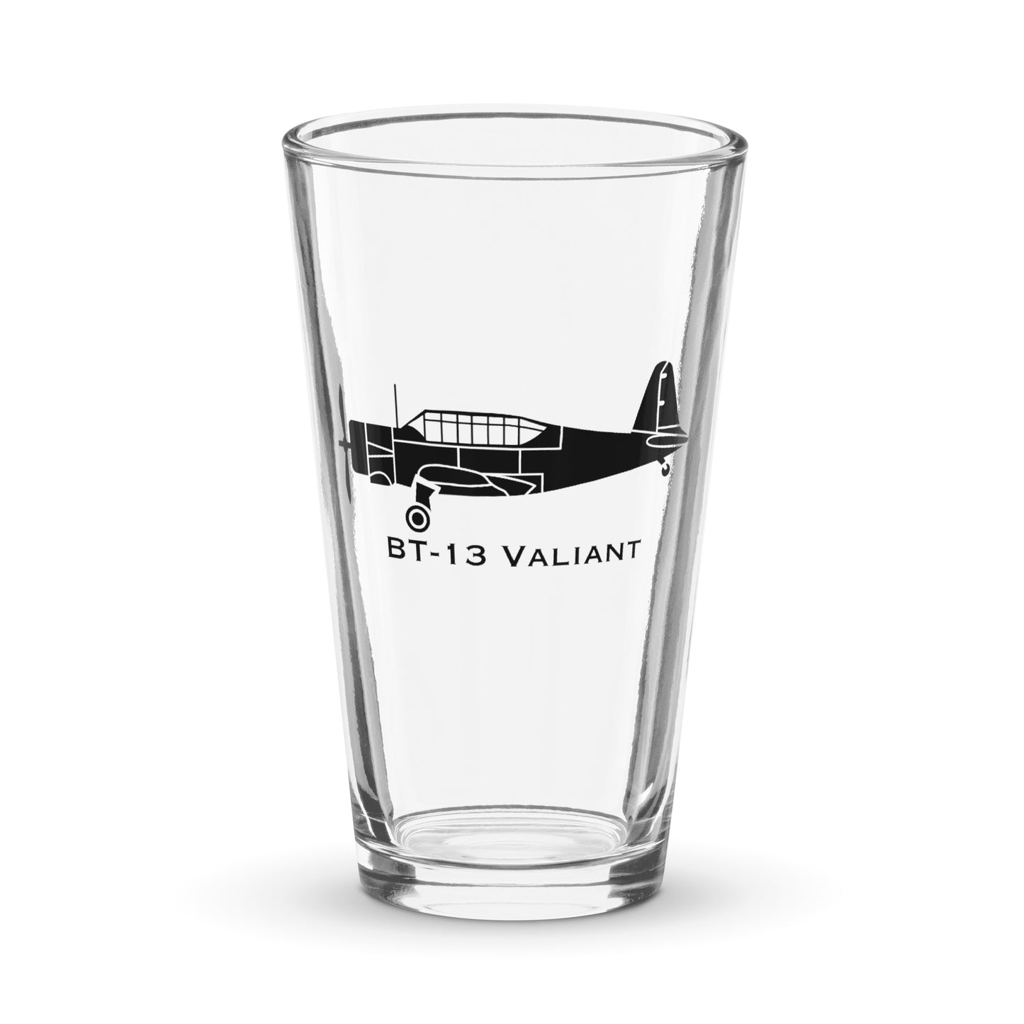 Custom Vultee BT-13 Valiant Pint Glass