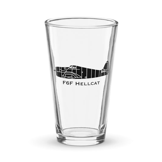 Custom Grumman F6F Hellcat Pint Glass