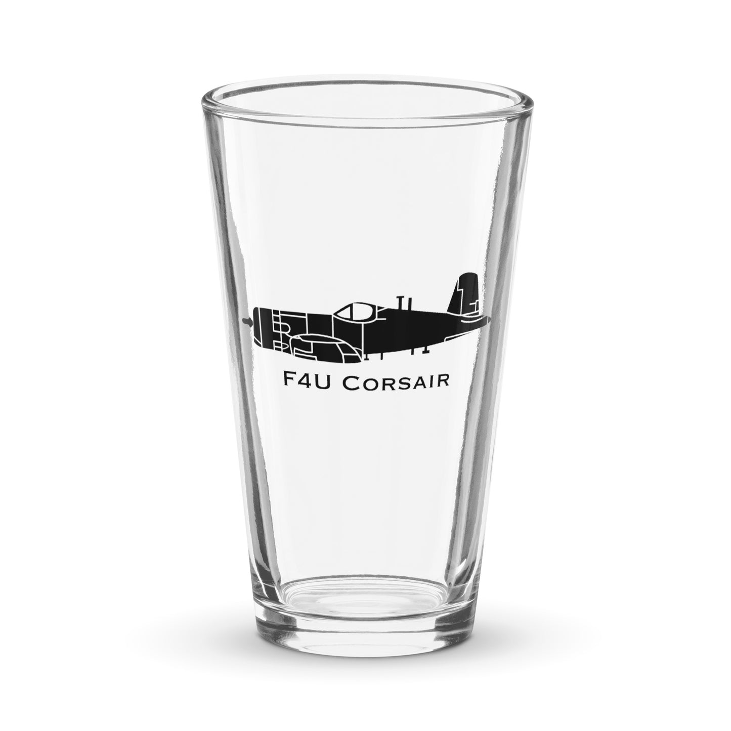 Custom Vought F4U Corsair Pint Glass