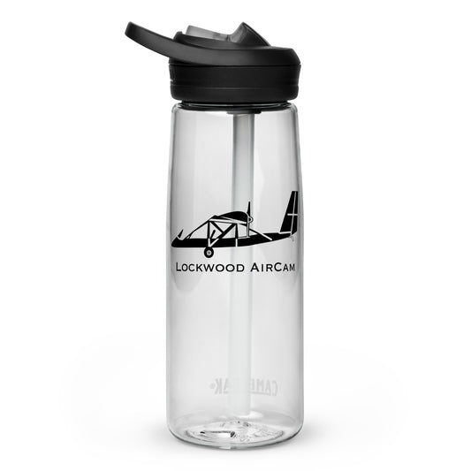 AirCam Leak Proof Sports Water Bottle | Aircraft Thermos | Travel Flask