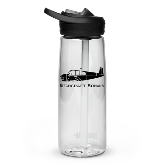 Beech Bonanza Leak Proof Sports Water Bottle | Aircraft Thermos | Travel Flask