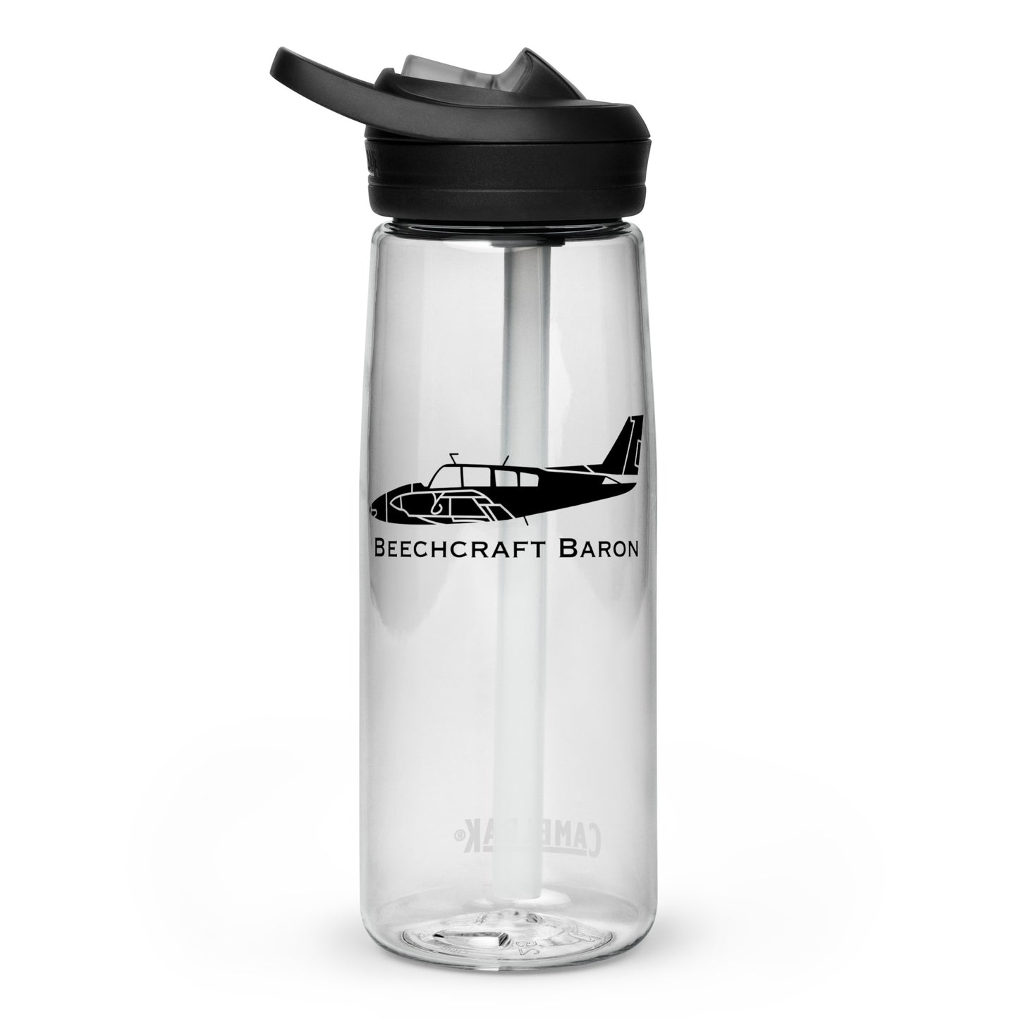 Beechcraft Baron Leak Proof Sports Water Bottle | Aircraft Thermos | Travel Flask