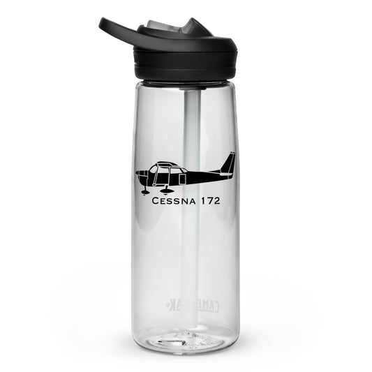 Cessna 172 Skyhawk Leak Proof Sports Water Bottle | Aircraft Thermos | Travel Flask