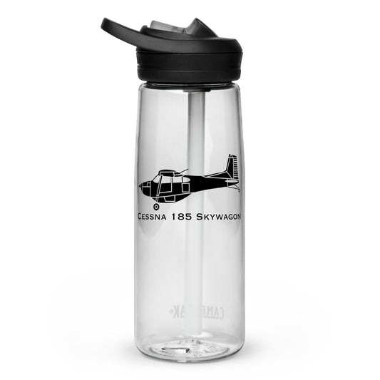 Cessna 185 Skywagon Leak Proof Sports Water Bottle | Aircraft Thermos | Travel Flask