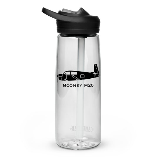 Mooney M20 Leak Proof Sports Water Bottle | Aircraft Thermos | Travel Flask