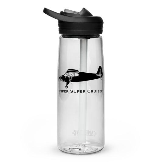 Piper PA-12 Super Cruiser Leak Proof Sports Water Bottle | Aircraft Thermos | Travel Flask