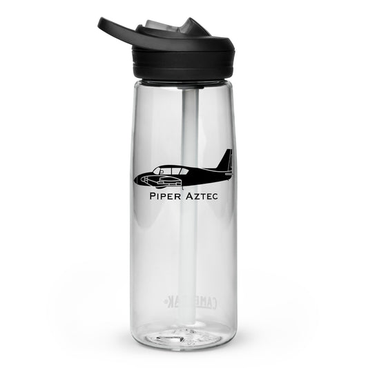 Piper PA-27 Aztec Leak Proof Sports Water Bottle | Aircraft Thermos | Travel Flask