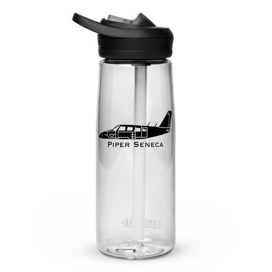 Piper PA-34 Seneca Leak Proof Sports Water Bottle | Aircraft Thermos | Travel Flask