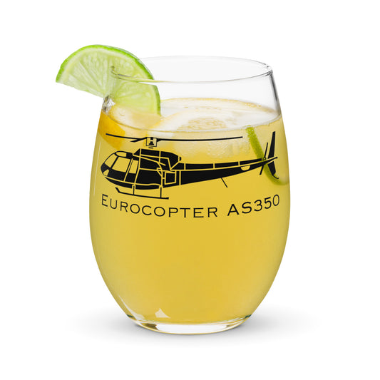 Eurocopter AS-350 Stemless Wine Glass, Tumbler