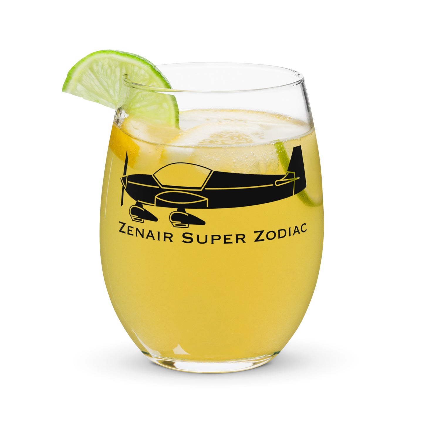 Zenair Super Zodiac CH60 Stemless Wine Glass, Tumbler