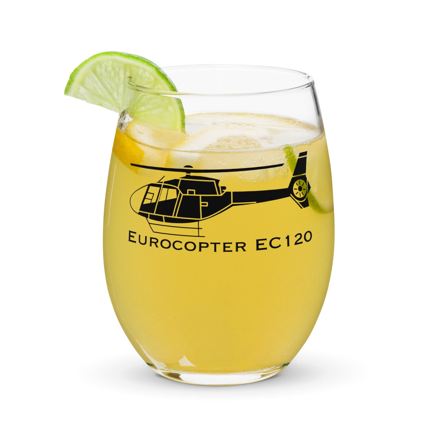 Eurocopter EC120 Stemless Wine Glass, Tumbler