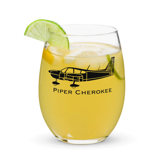 Piper Cherokee P-28A Stemless Wine Glass, Tumbler