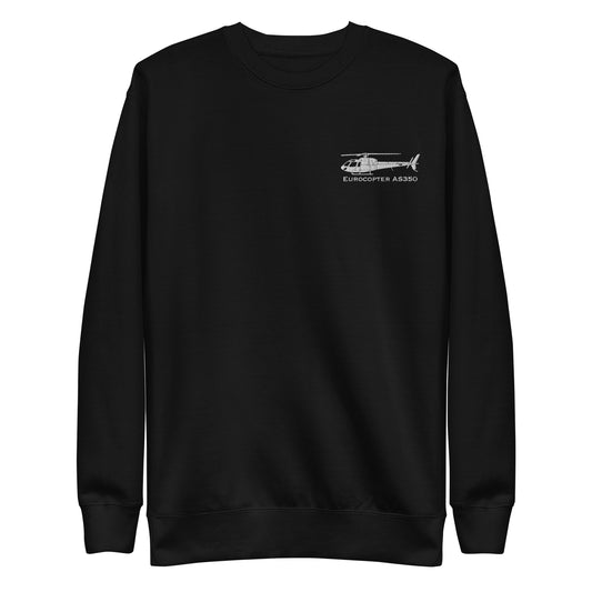 Eurocopter AS-350 Embroidered Logo Sweatshirt