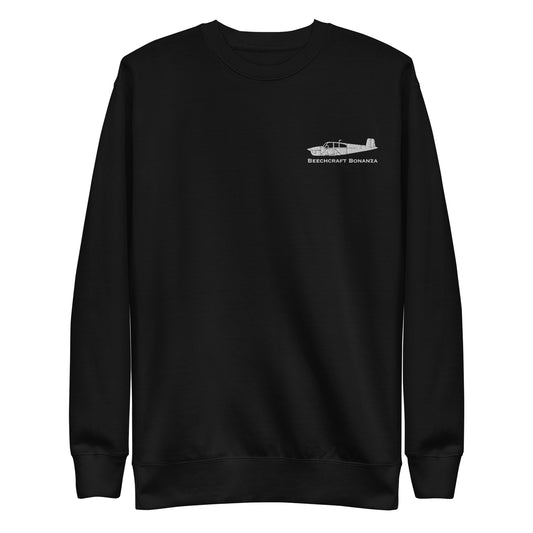 Beech Bonanza Embroidered Logo Sweatshirt