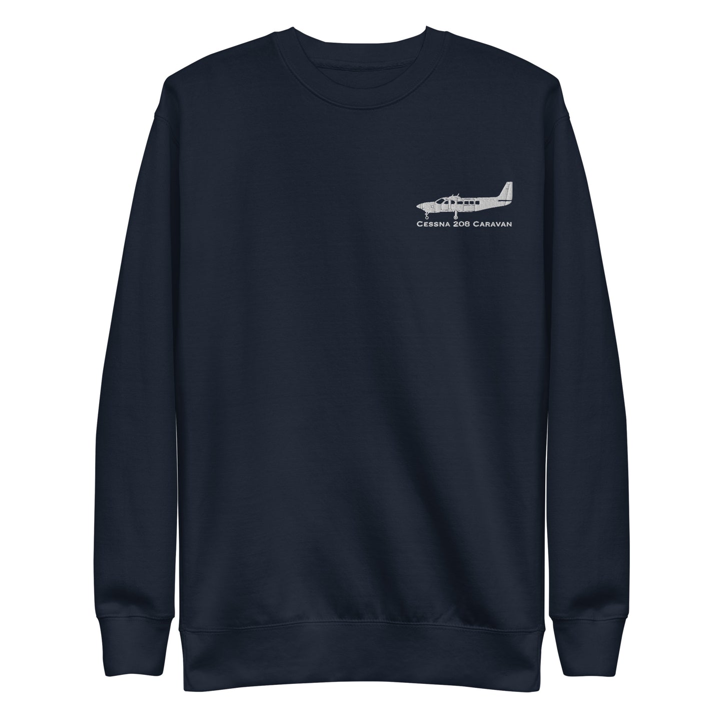 Cessna 208 Caravan Embroidered Logo Sweatshirt