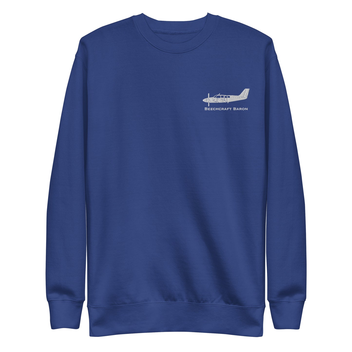 Beechcraft Baron BE-58 Embroidered Logo Sweatshirt