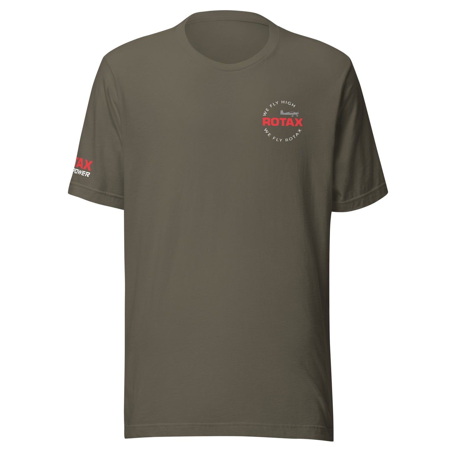 Vans RV12 ROTAX 912 iS Engine Custom Aircraft Cotton T-Shirt