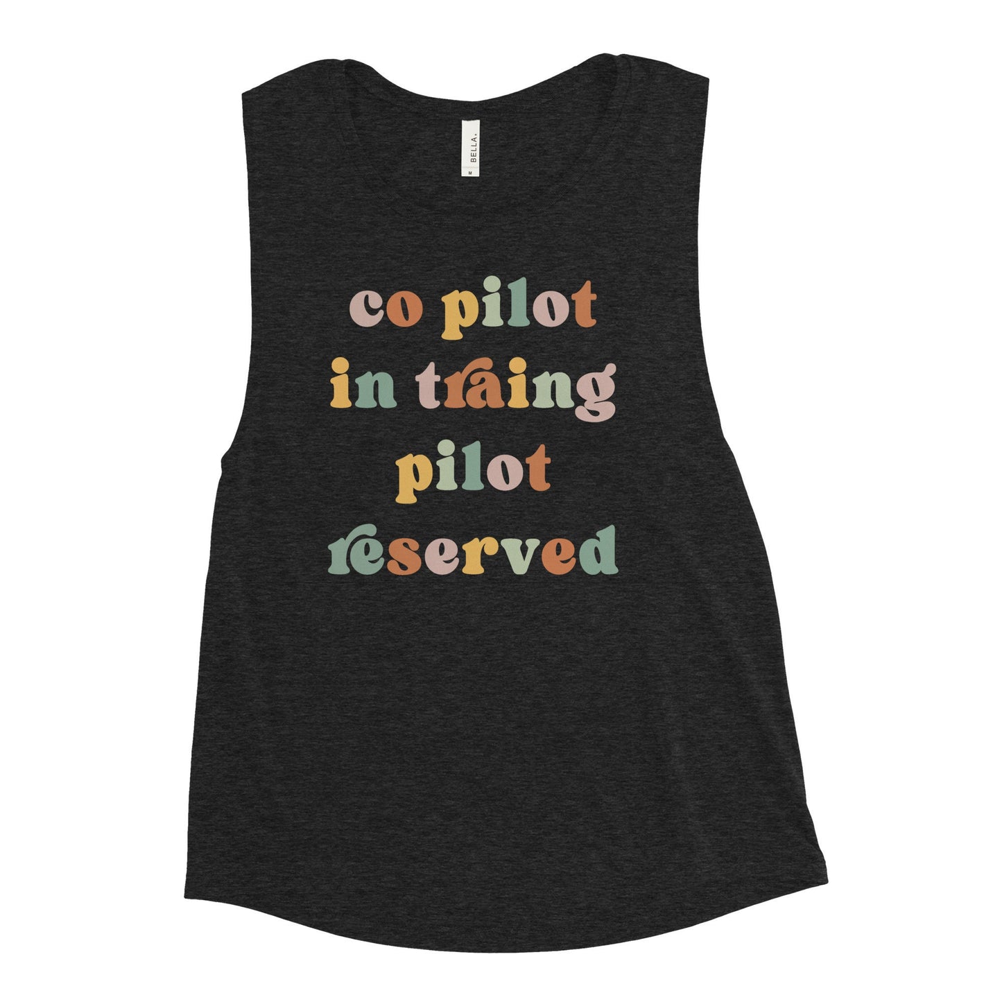 Co-Pilot Girlfriend T-Shirt | Co-pilot in Training - Pilot Reserved!