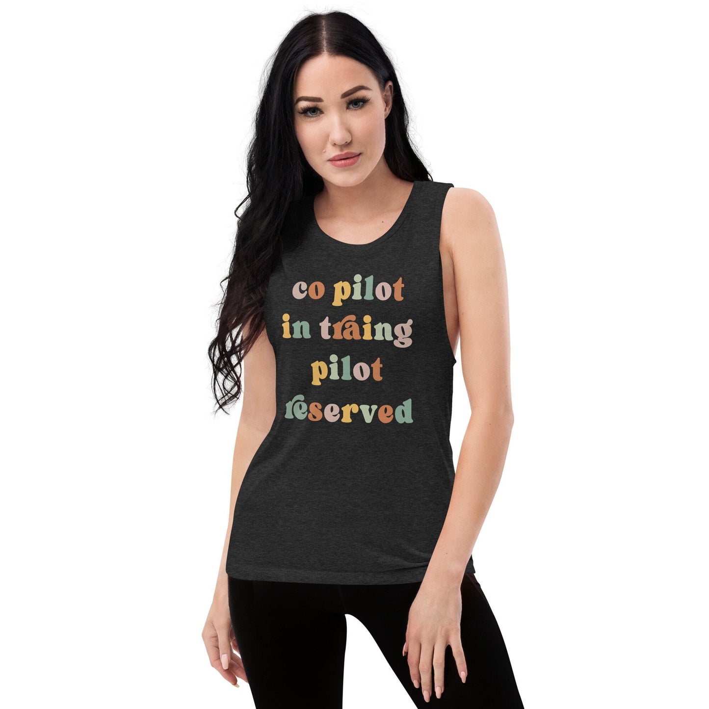 Co-Pilot Girlfriend T-Shirt | Co-pilot in Training - Pilot Reserved!