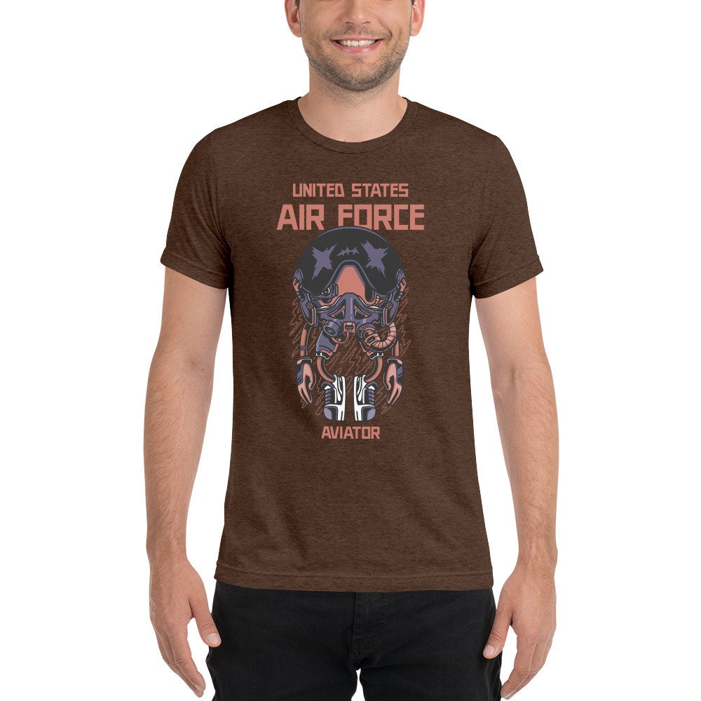 Men's US Air Force Graphic T-Shirt | USAF Casual Airman Pride Shirt