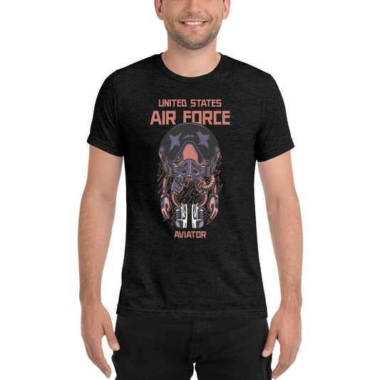 Men's US Air Force Graphic T-Shirt | USAF Casual Airman Pride Shirt