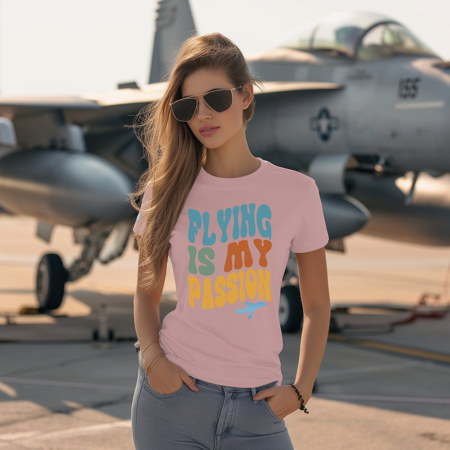 Women in Aviation Flying is My Passion T-Shirt