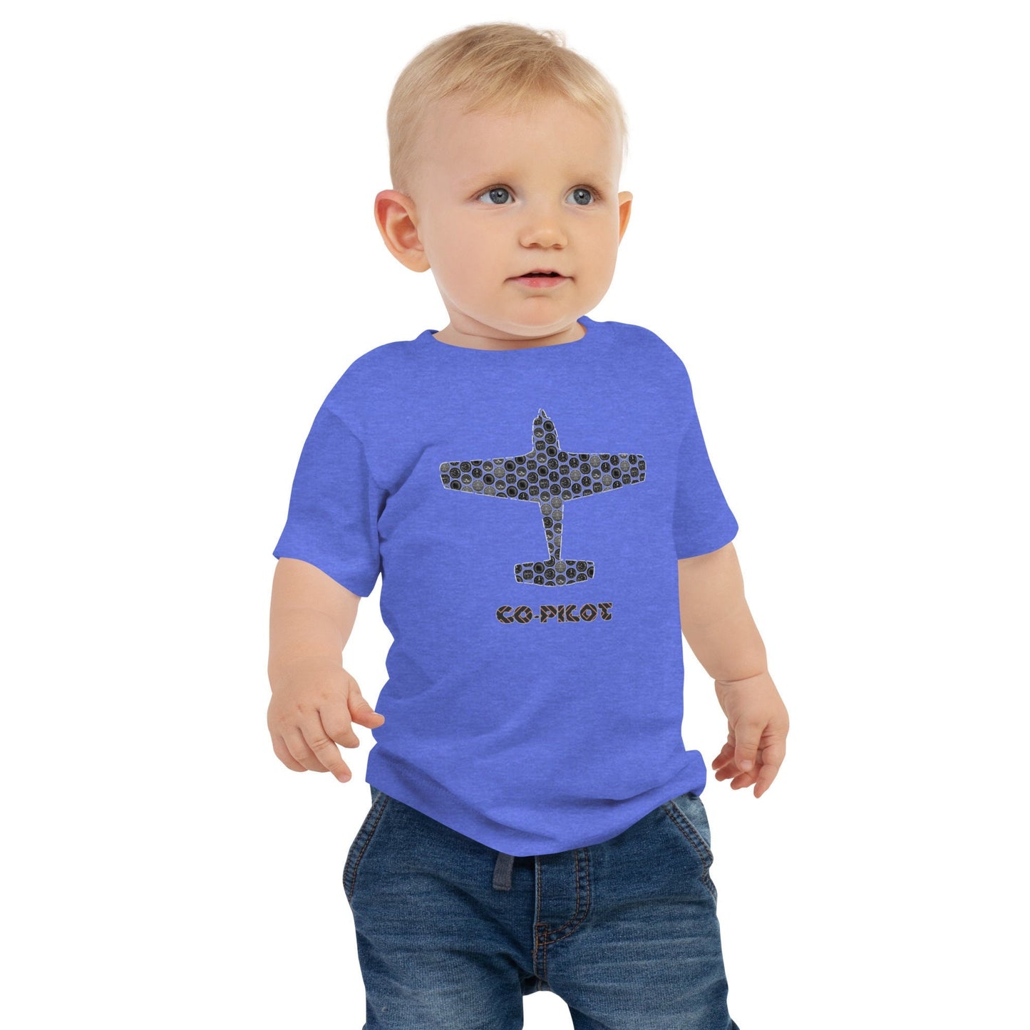 Daddy's Co-Pilot Baby Tee