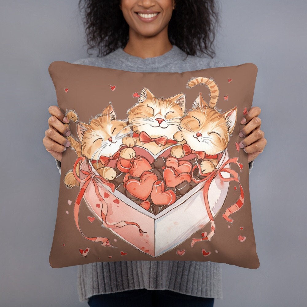 Blissful Kittens Accent Pillow